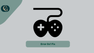 Error Code 0x1 in Call of Duty Black Ops 6