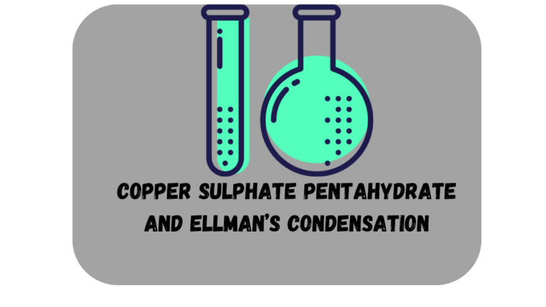 Can You Use Copper Sulfate Pentahydrate for Ellman’s Condensation?