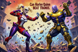 harly quinn vs thanos